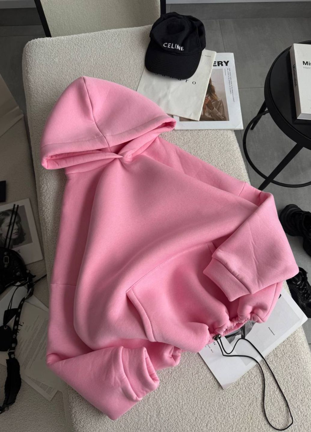 Худые свободного кроя с капюшоном Allthings (364957652)