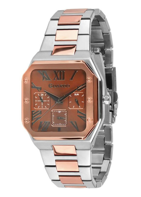 Чоловічі наручні годинники 012726-3 (m.SBr) Guardo (330812114)