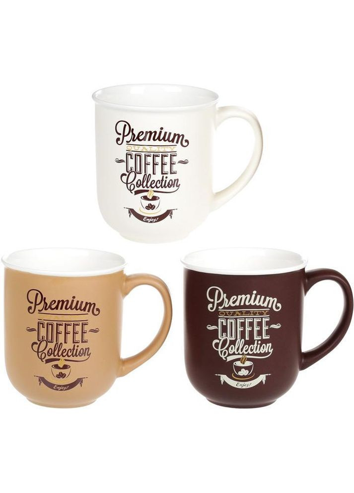 Кружка Premium Coffee 380мл фарфорова Bona (330134561)