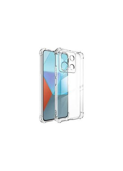 Чехол-накладка TPU AntiShock Xiaomi Redmi 13C/Poco C65 Clear Colorway (301509193)