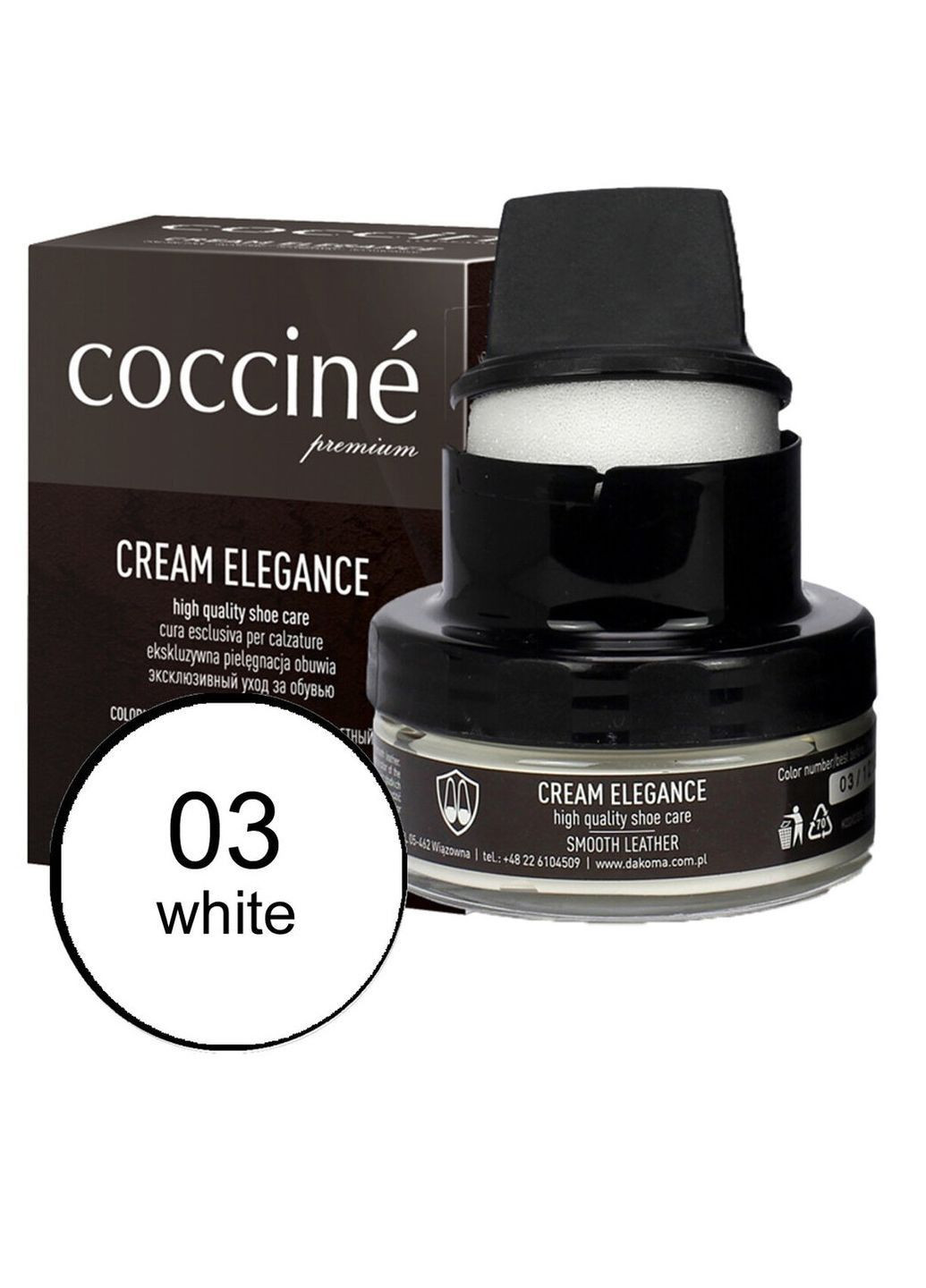 Крем+губка для обуви 50 мл. Coccine Elegance (313801261)