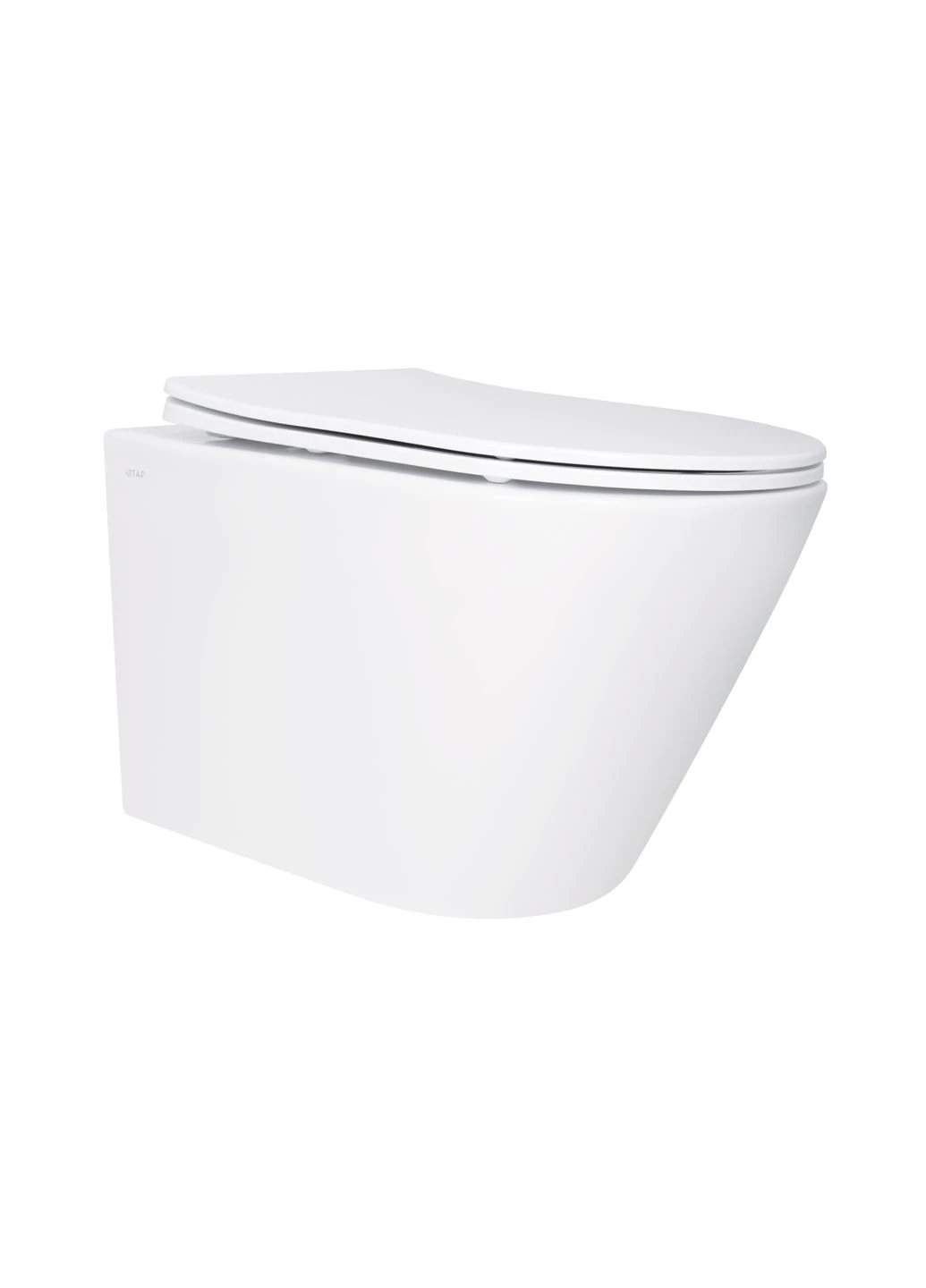 Унитаз подвесной Swan безободковый Ultra Quiet с сиденьем Soft-close Qtap QT16335179W (341326557)