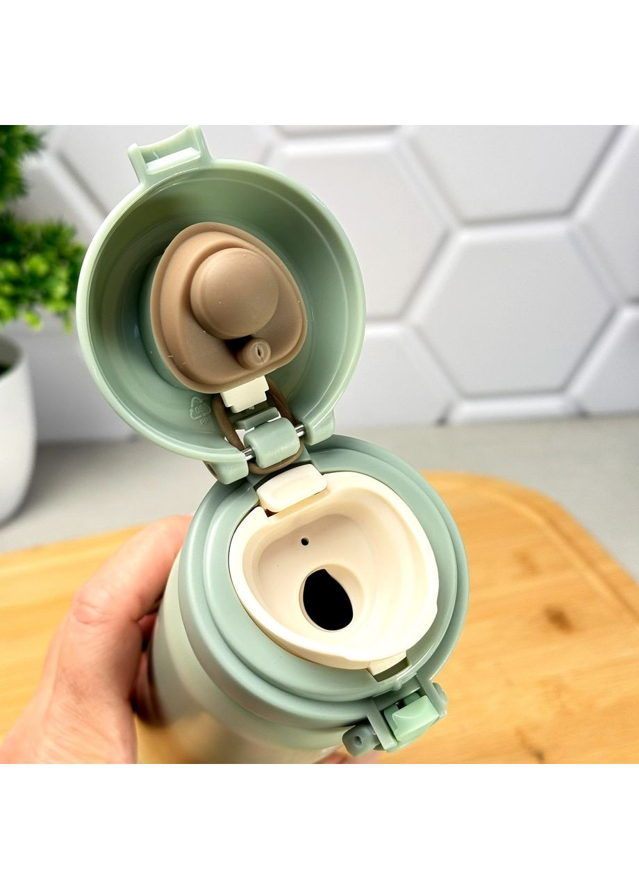 Термочашка GT GR-11302 450 мл фисташковая нержавеющая сталь Gusto (365815139)