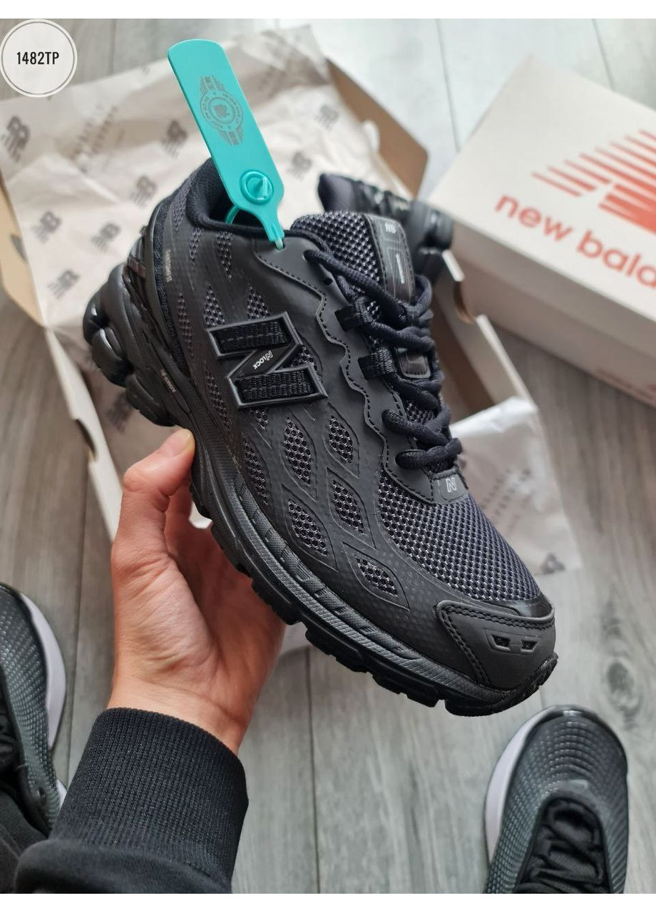 Черные демисезонные кроссовки мужские new balance 1906r fantomfit black / blue нью беланс 1906r No Brand