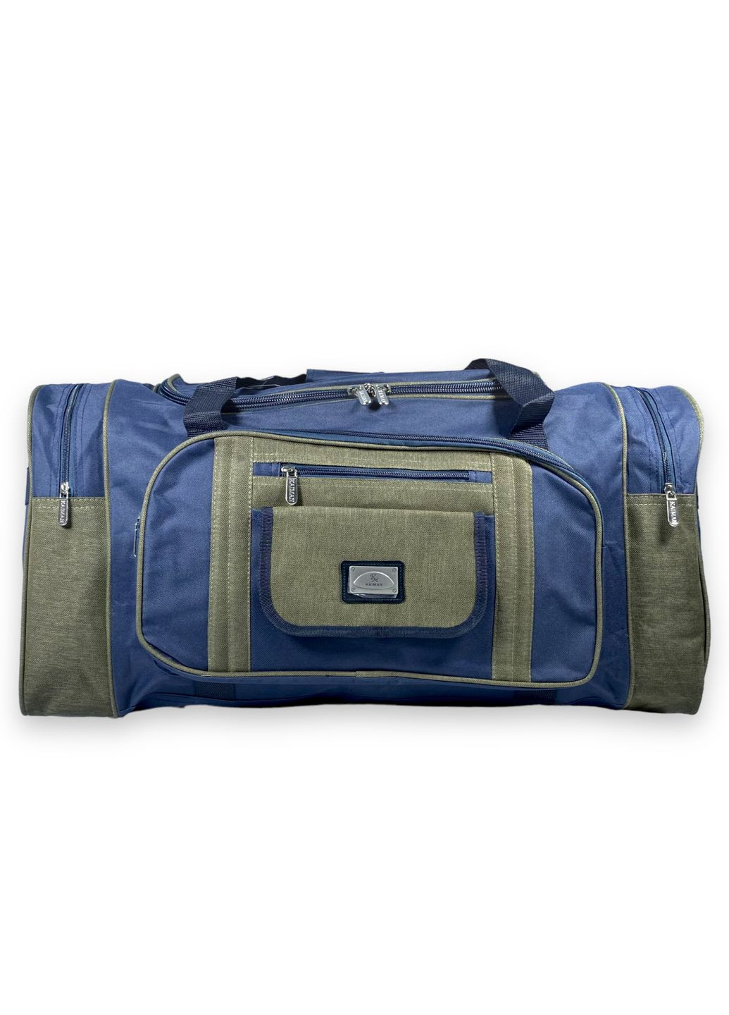 Дорожня сумка одне відділення бокові кишені фронтальні кишені розмір: 70*35*32см синяхакі Kaiman (266912179)