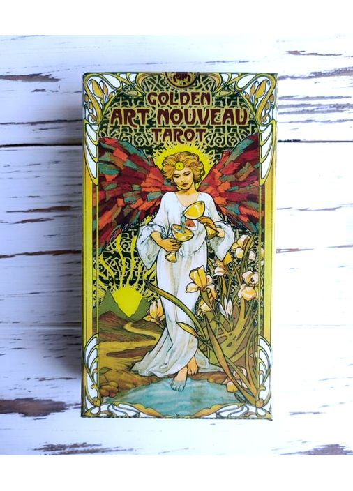 Карти Золоте Таро Уейт Арт-Нуво Golden Art Nouveau Tarot Lo Scarabeo (351372615)
