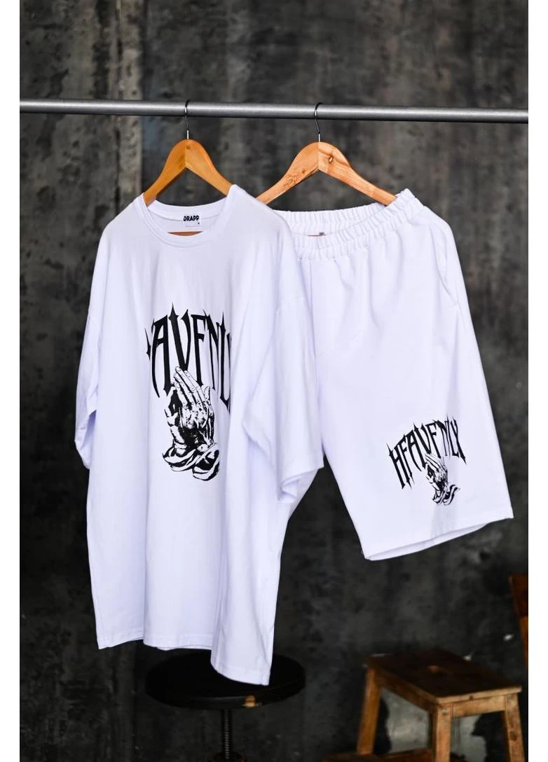Комплект футболка та шорти ДТФ,молодіжний літній костюм No Brand (387379644)
