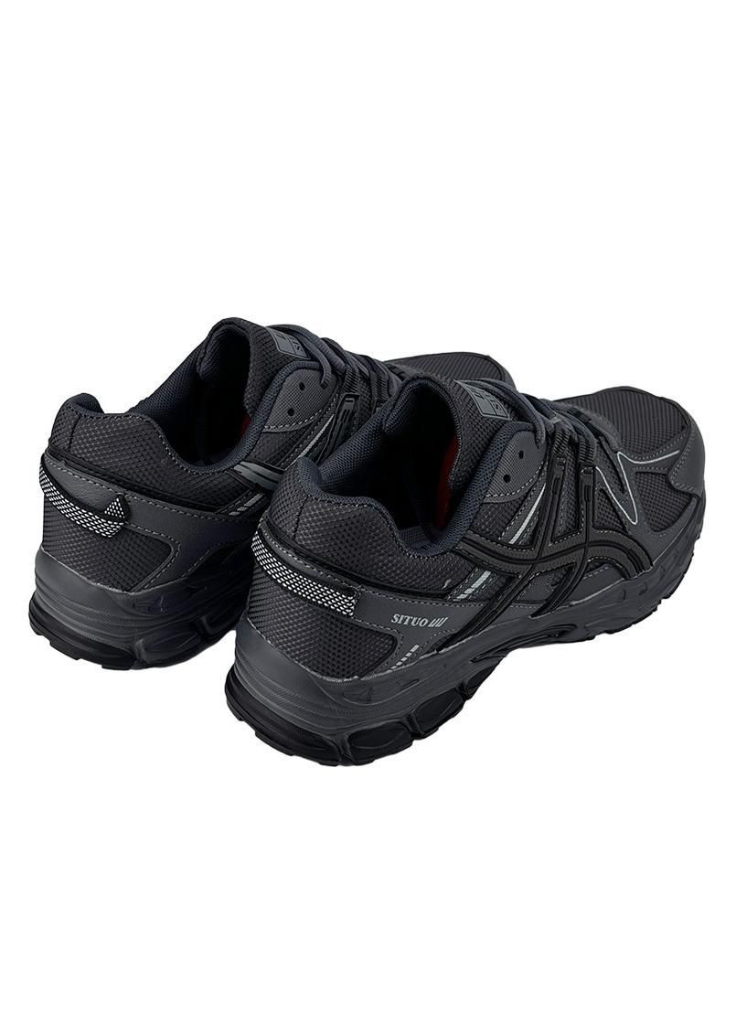 Серые мужские кроссовки комбинированные серые 10469-3 No Brand