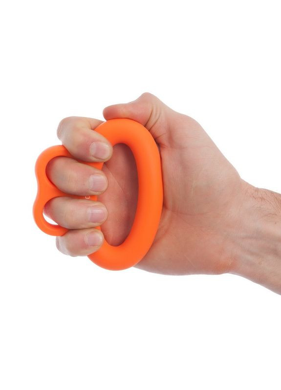 Еспандер кистьовий FROG 40LB (силикон, навантаження 40LB (18кг), помаранчевий) (FI-5510-40LB) SP-Sport (354703590)