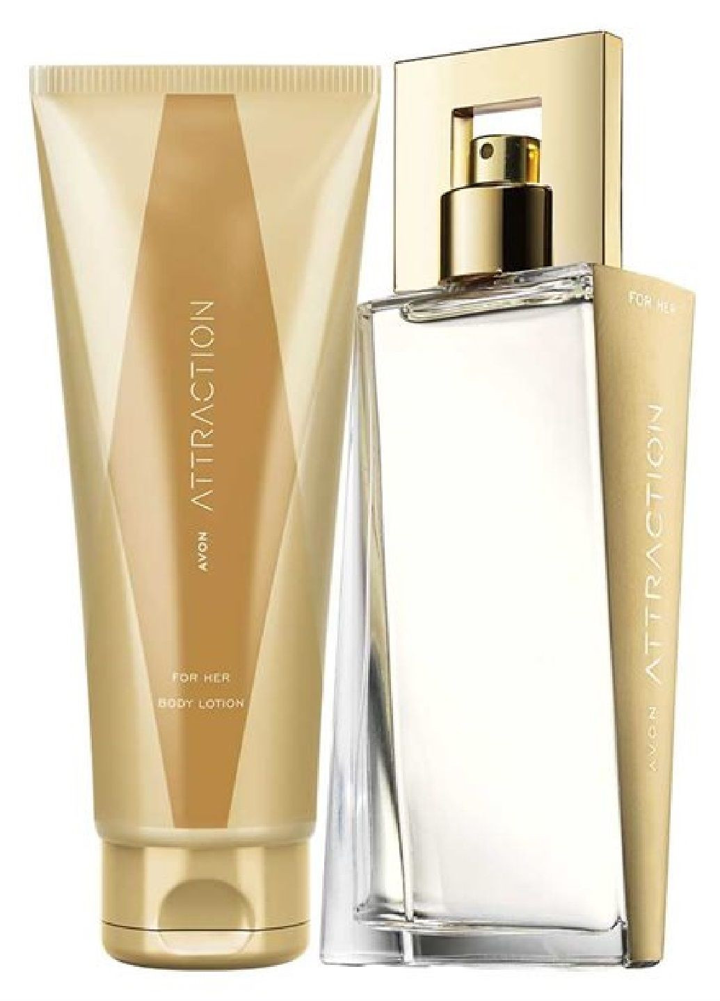 Парфумний набір «Attraction для Неї» (50 мл +125 мл) без коробки Avon (296280770)