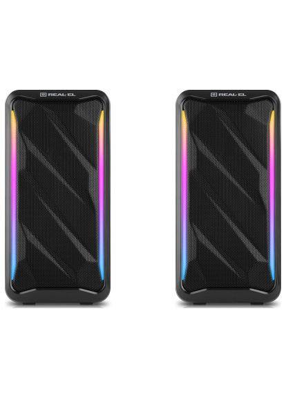 Акустическая система (EL121100018) Real-El S-130 USB Black (366155525)