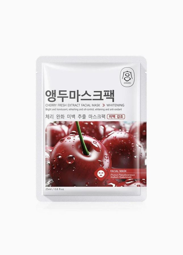 Набор тканевых масок Gong Pei Fresh Extract Facial Mask 25 мл х 7 шт No Brand (335868437)