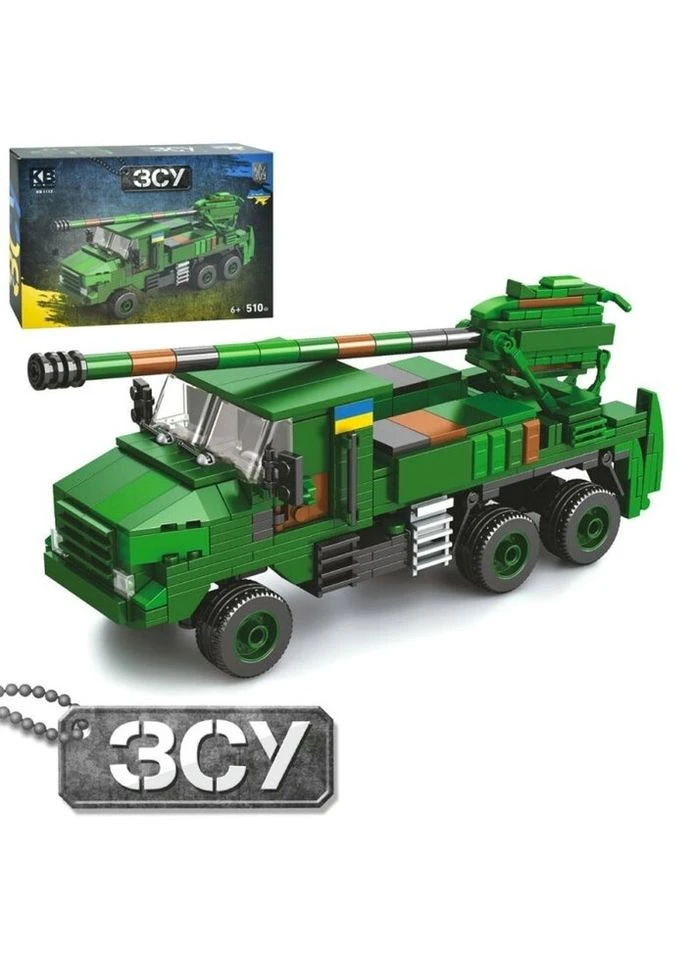Конструктор Военная машина KB-1117 510 деталей Limo Toy (335585194)