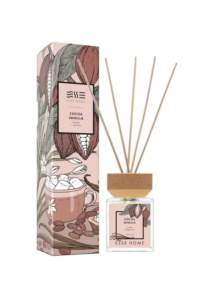 Аромадифузор Home Какао і Ваніль, 100 мл ESSE HOME-CV (342714715)