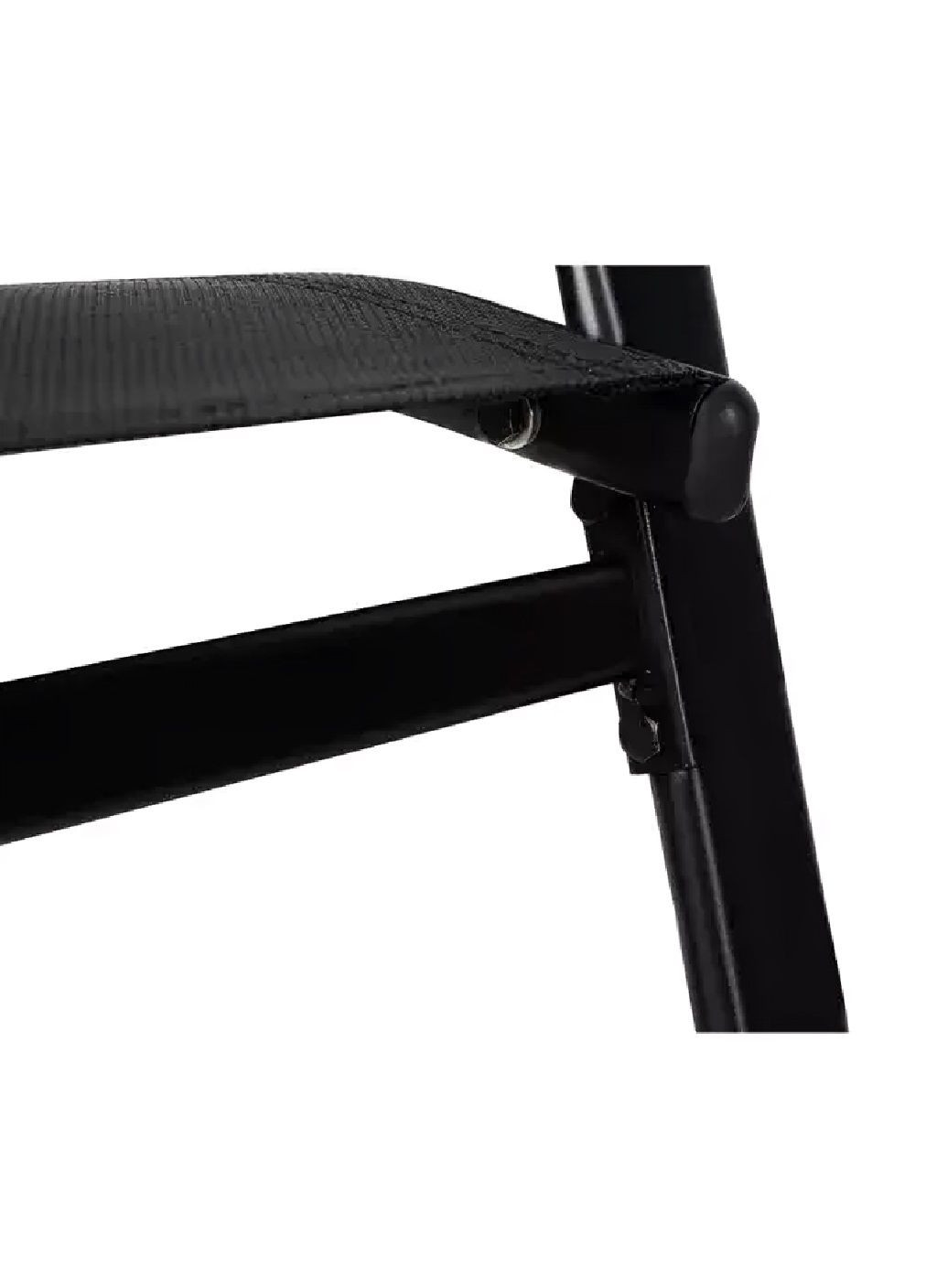 Набор стульев из стали со стеклянным столом устойчивостью к погодным условиям для сада дачи балкона террасы (479563-Prob) Черный Unbranded (322265635)