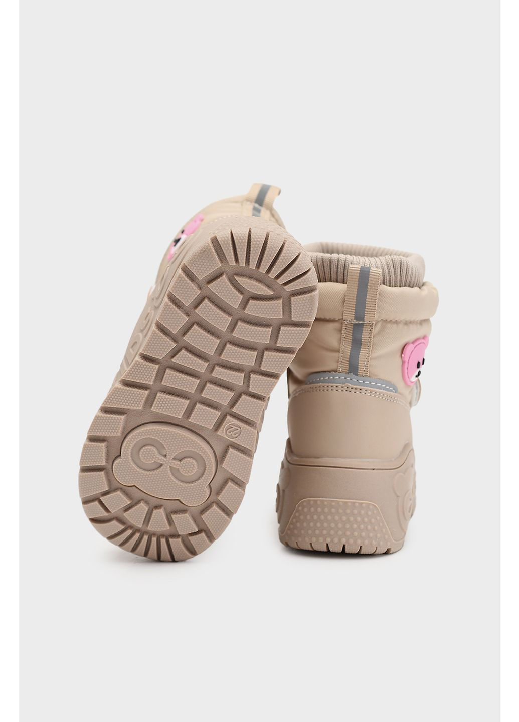 Дутики для дівчинки колір бежевий CB-00279540 Yuki (366082009)