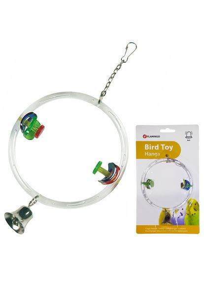 Іграшка для птахів Karlie Cage Hanger Swing (5400274811961) Flamingo (315391358)