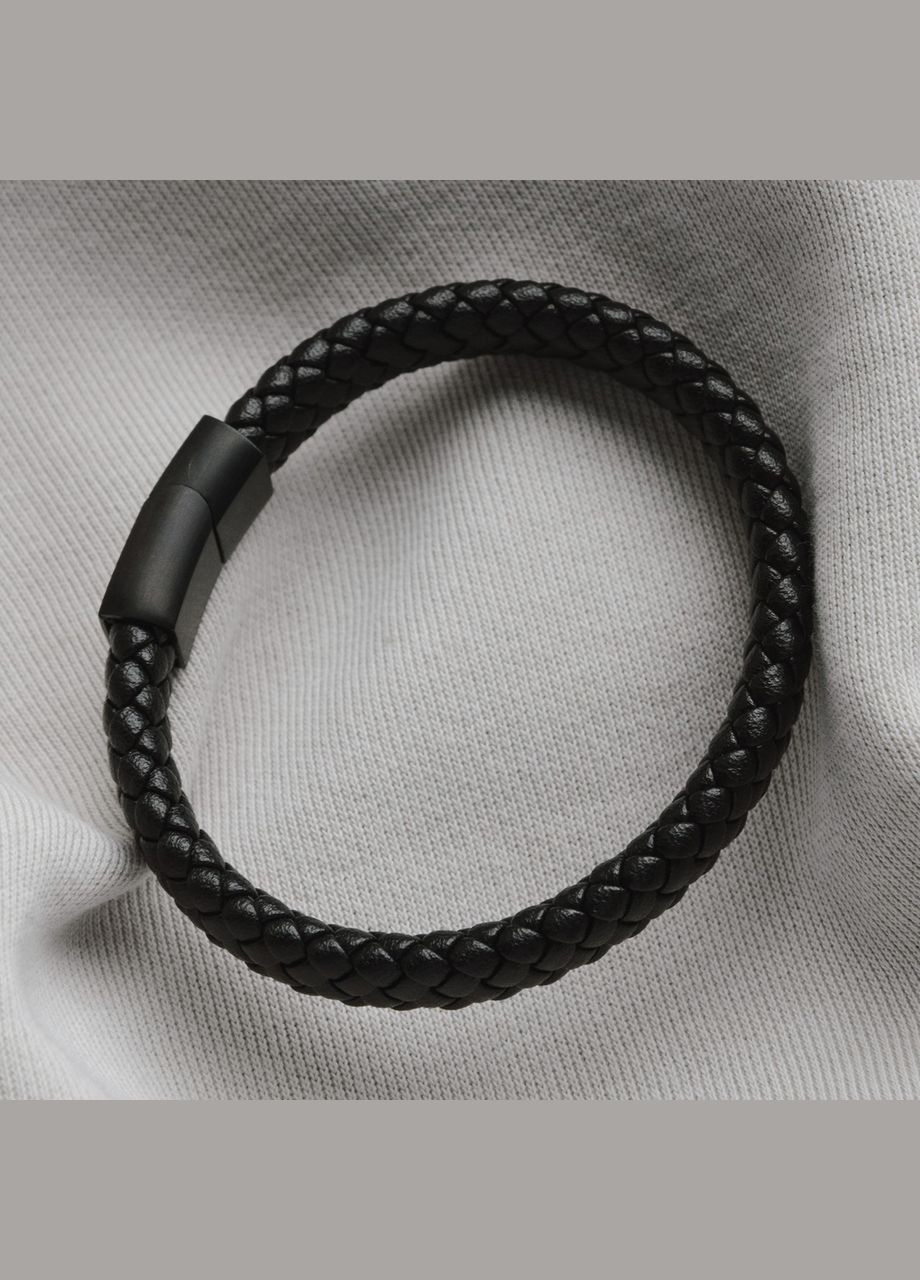 Чоловічий шкіряний браслет на руку з магнітною застібкою "Nature" Royal (286421234)