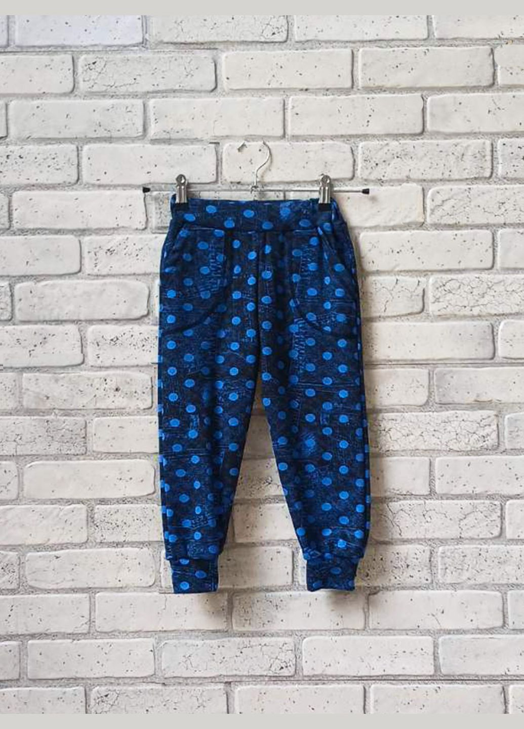 Штани дитячі стрейч начіс з кишенями No Brand (315433666)