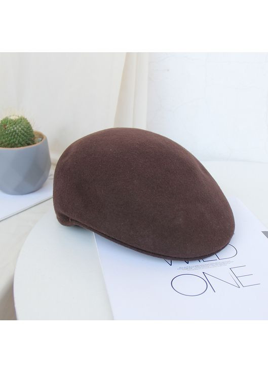 Фетрова вовняна кепка хуліганка HOOLIGANKA унісекс бордова No Brand (369043912)