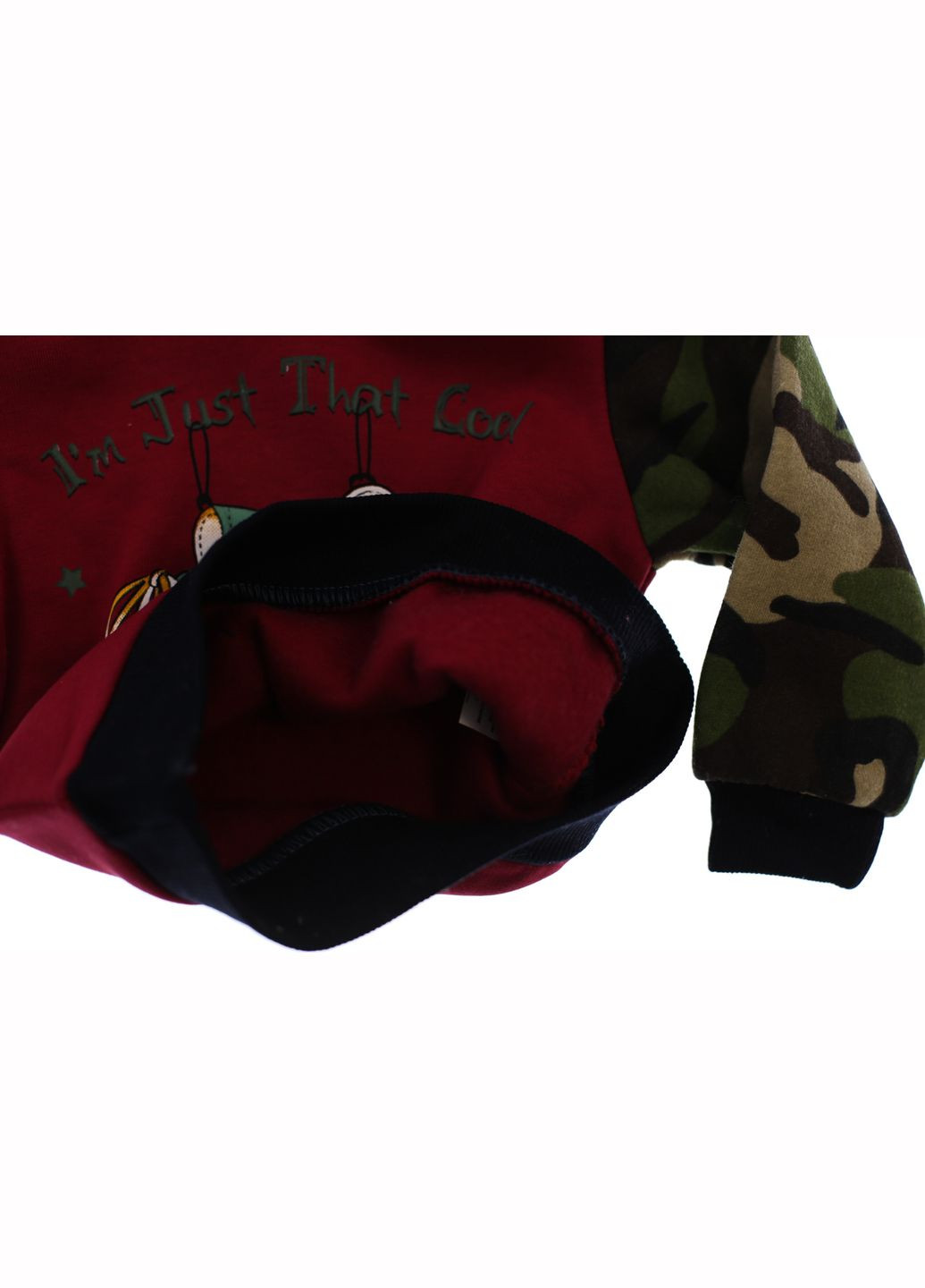 Костюм на флисе для мальчика трикотажный Кеды красный 98 см (36479) BABYKROHA (297199801)