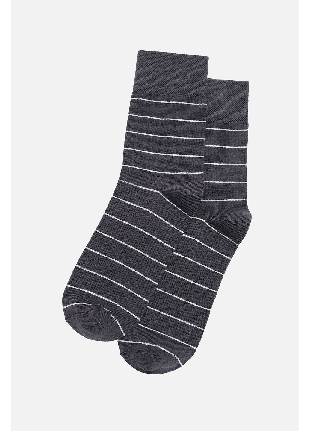 Графитовые носки высокие мужские цвет графитовый cb-00282396 Yuki (365795270)