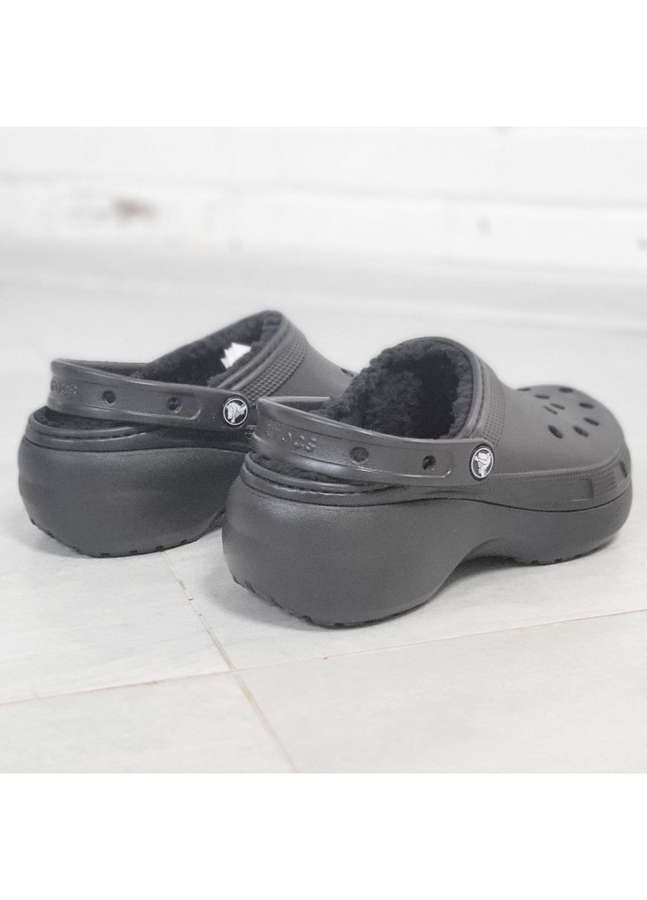 Утеплені клоги Classic platform lined clog Crocs (366891118)