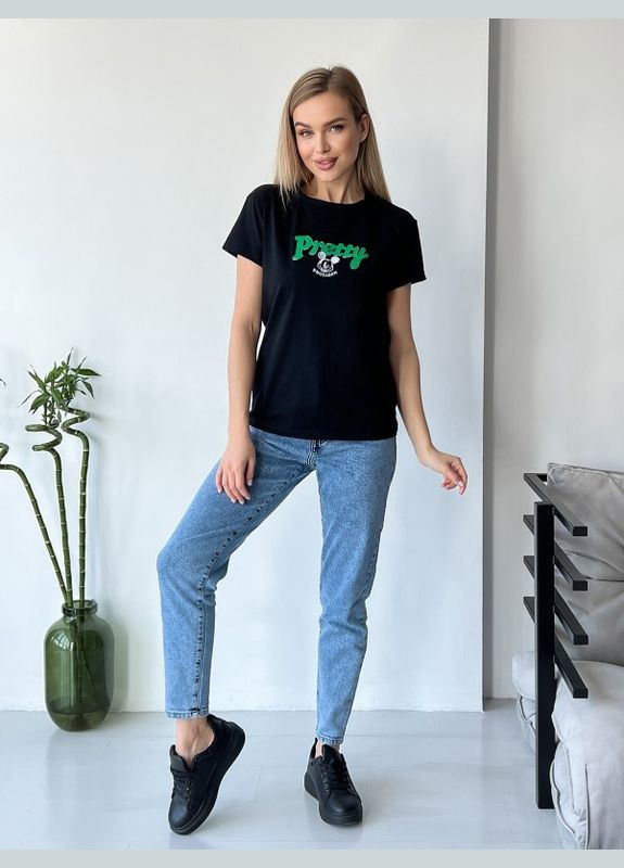 Футболка ISSA PLUS WN20-449 чорна Magnet - (259526110)