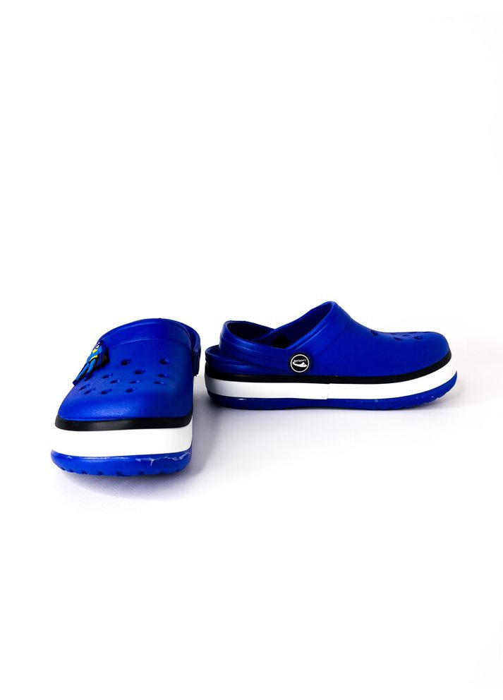 Детские кроксы сабо 19 г 11,5 см синий артикул Ш151 Luck Line (295376130)