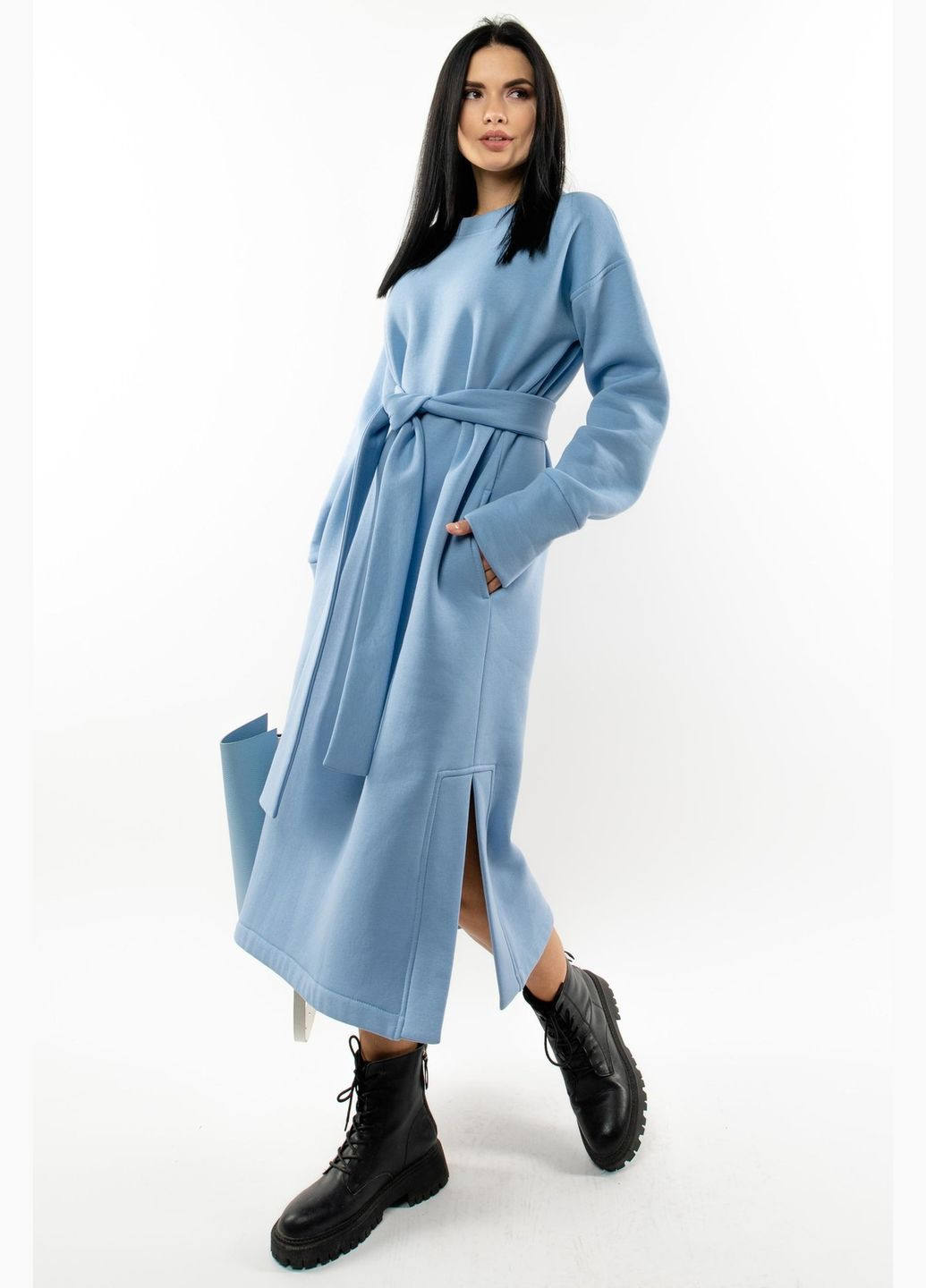 Голубое деловое, кэжуал платье ри мары марлин вл 3521 RiMari