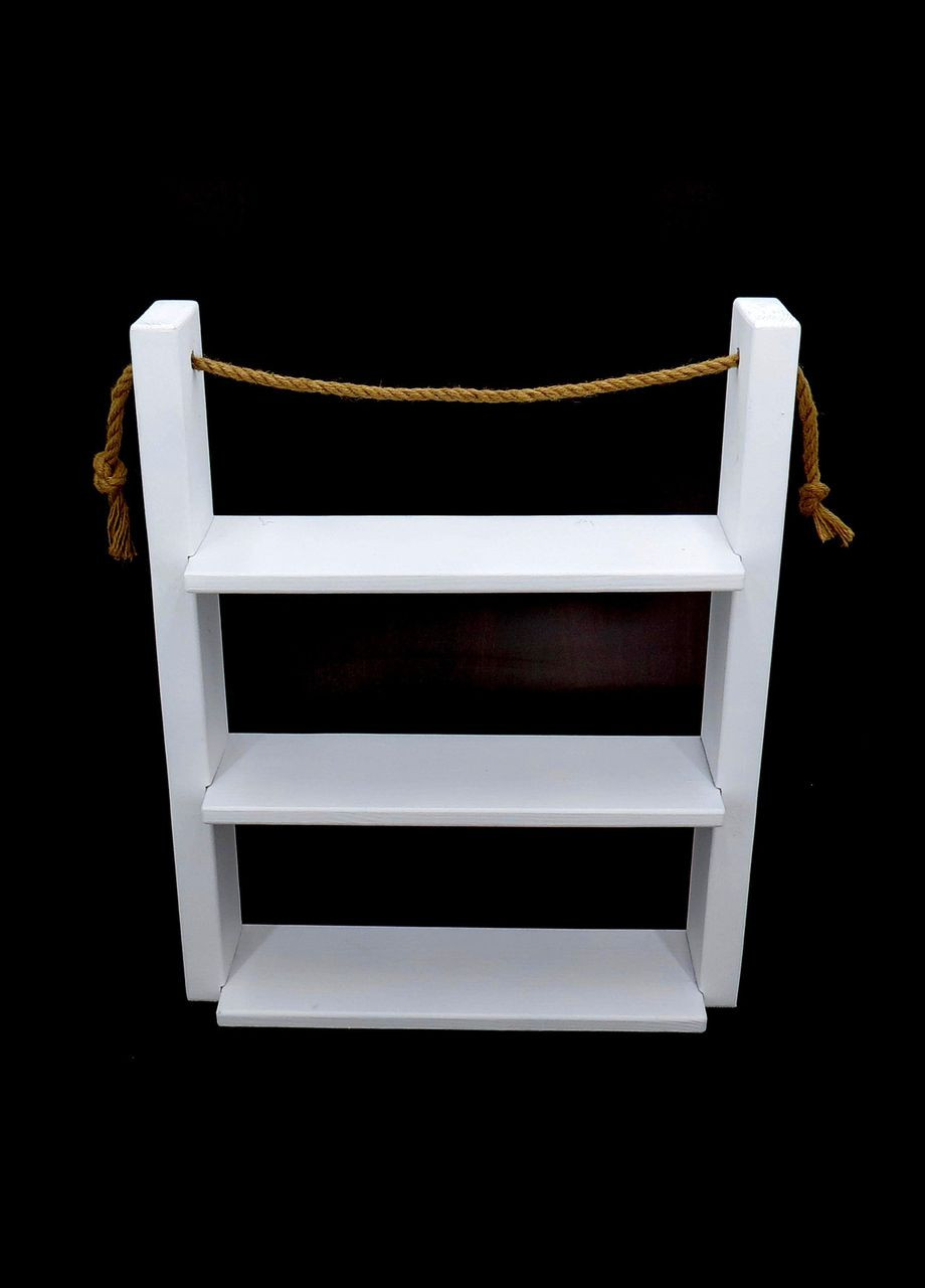 Полиця для ванної з дерева Дрезден зефір (ВНП-000620) No Brand (328091465)