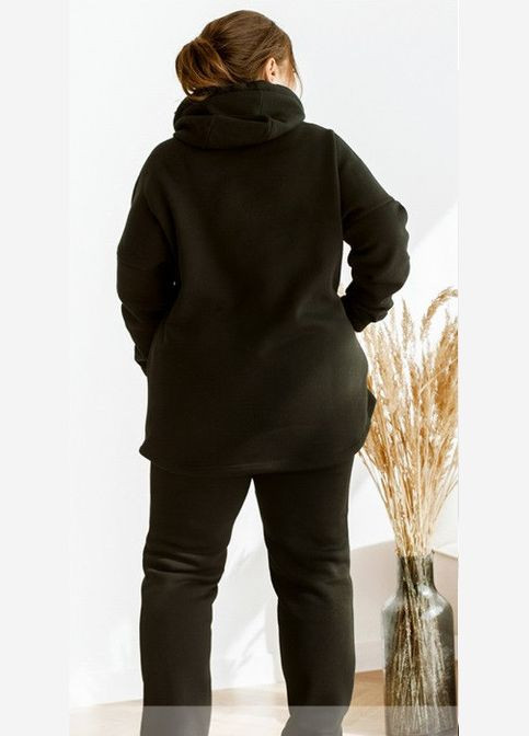 Уютный спортивный костюм женский для зимы SF-203 Черный, 54-56 Sofia (267809786)