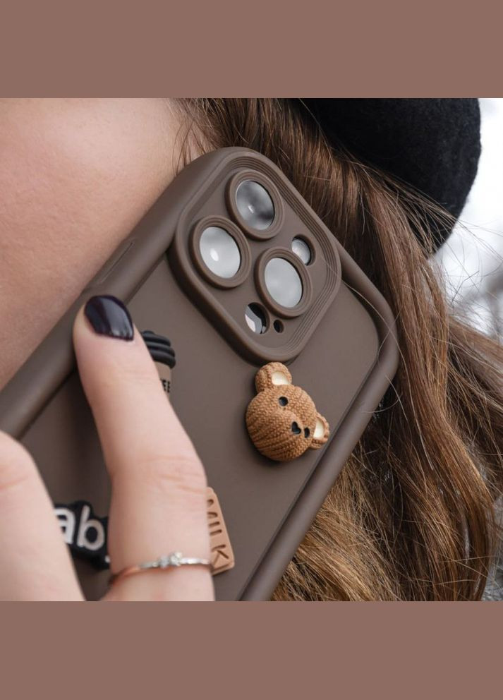 Чехол Pretty Things Case для iPhone 13 Pro White/Bear PRC (304730329)