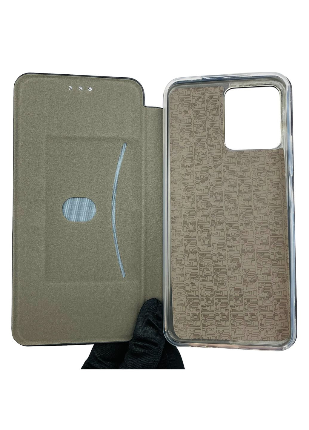 Чехол-книжка для C30S с подставкой на реалми с30с чёрная gd1 Realme (366021891)