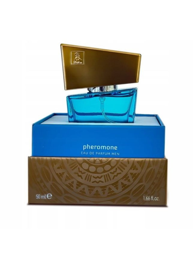 Духи с феромонами мужские SHIATSU Pheromone Fragrance men lightblue 50ml Hot (372737467)
