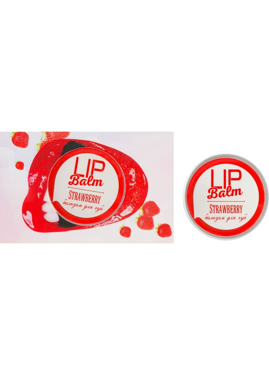 Натуральний бальзам для губ - Enjoy-Eco Strawberry Lip Balm 15g (642957-9396) Enjoy & Joy (368653345)