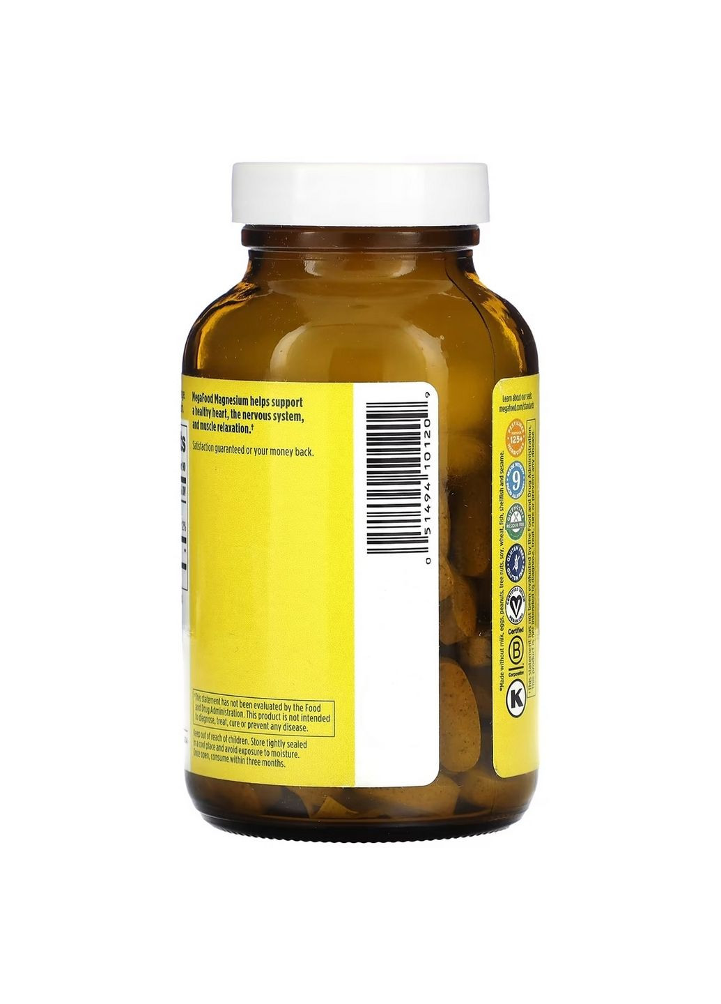 Витамины и минералы Magnesium, 90 таблеток MegaFood (293415984)