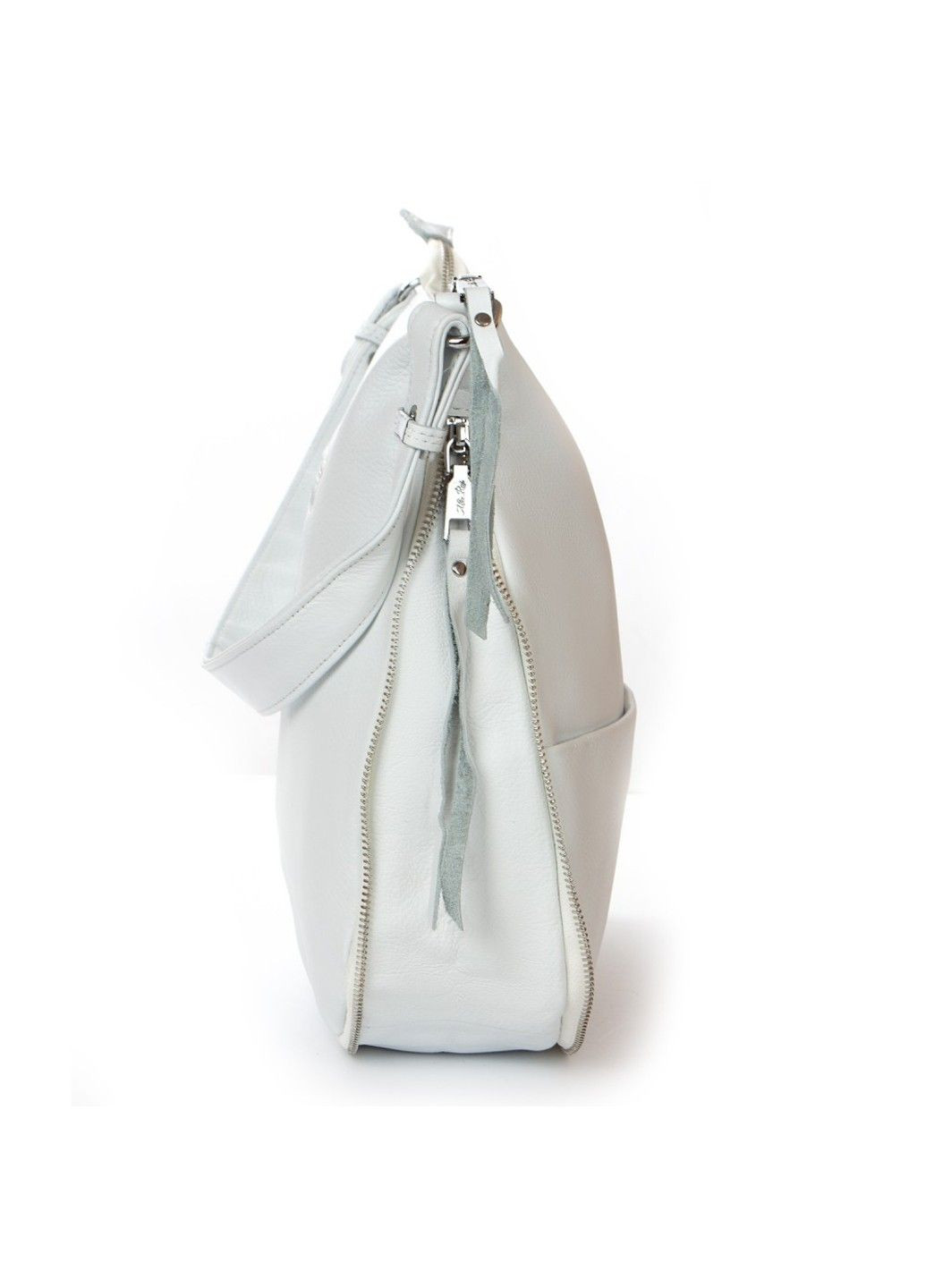 Женская кожаная сумка 2032-9 white Alex Rai (291683018)