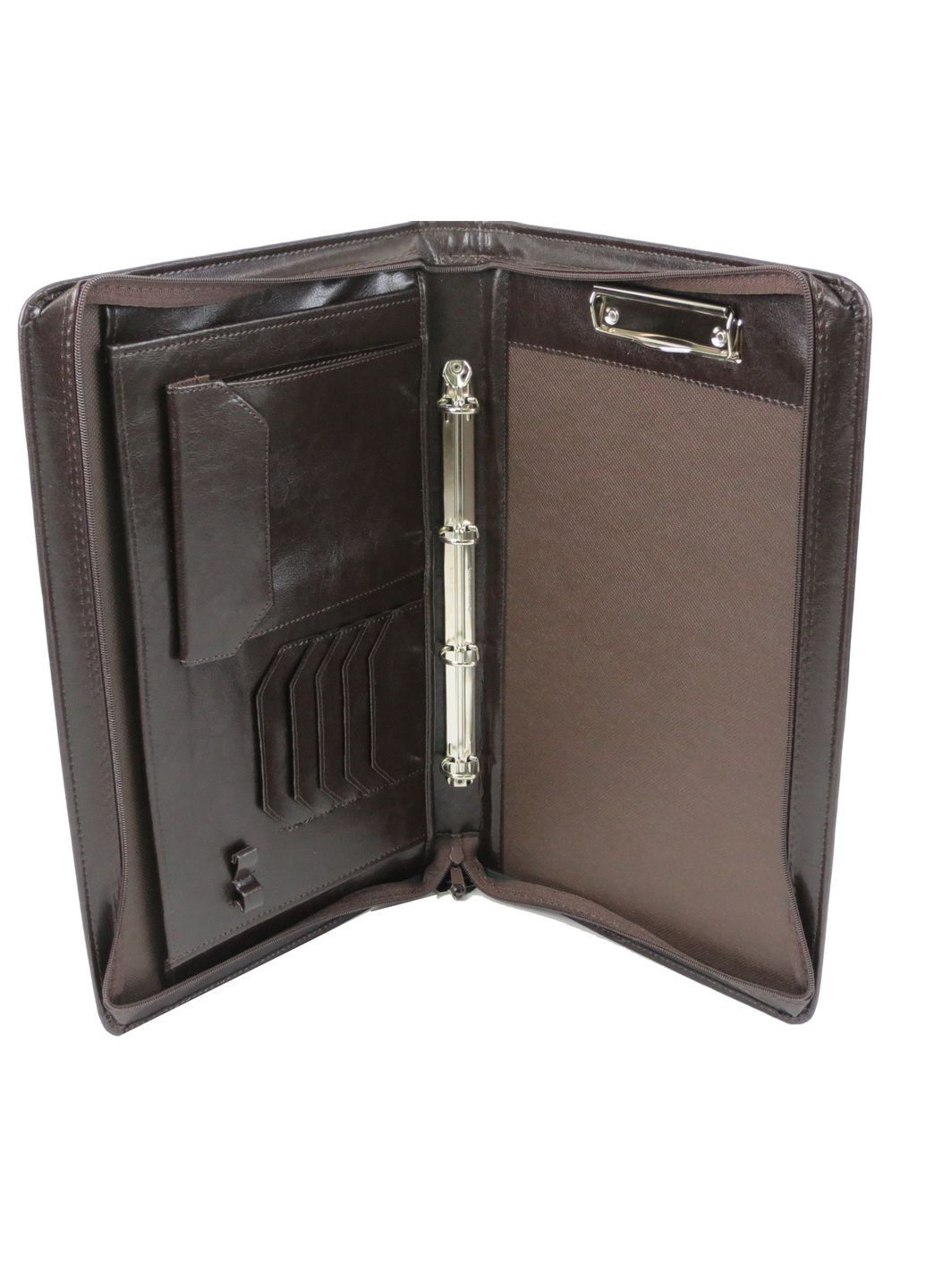 Чоловіча папка з еко шкіри коричнева JPB (361156709)