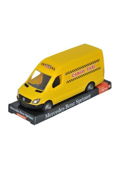 Детская игрушка Tigres Mercedes-Benz Sprinter грузовой 1:24 желтый (39717) Тигрес (365547372)