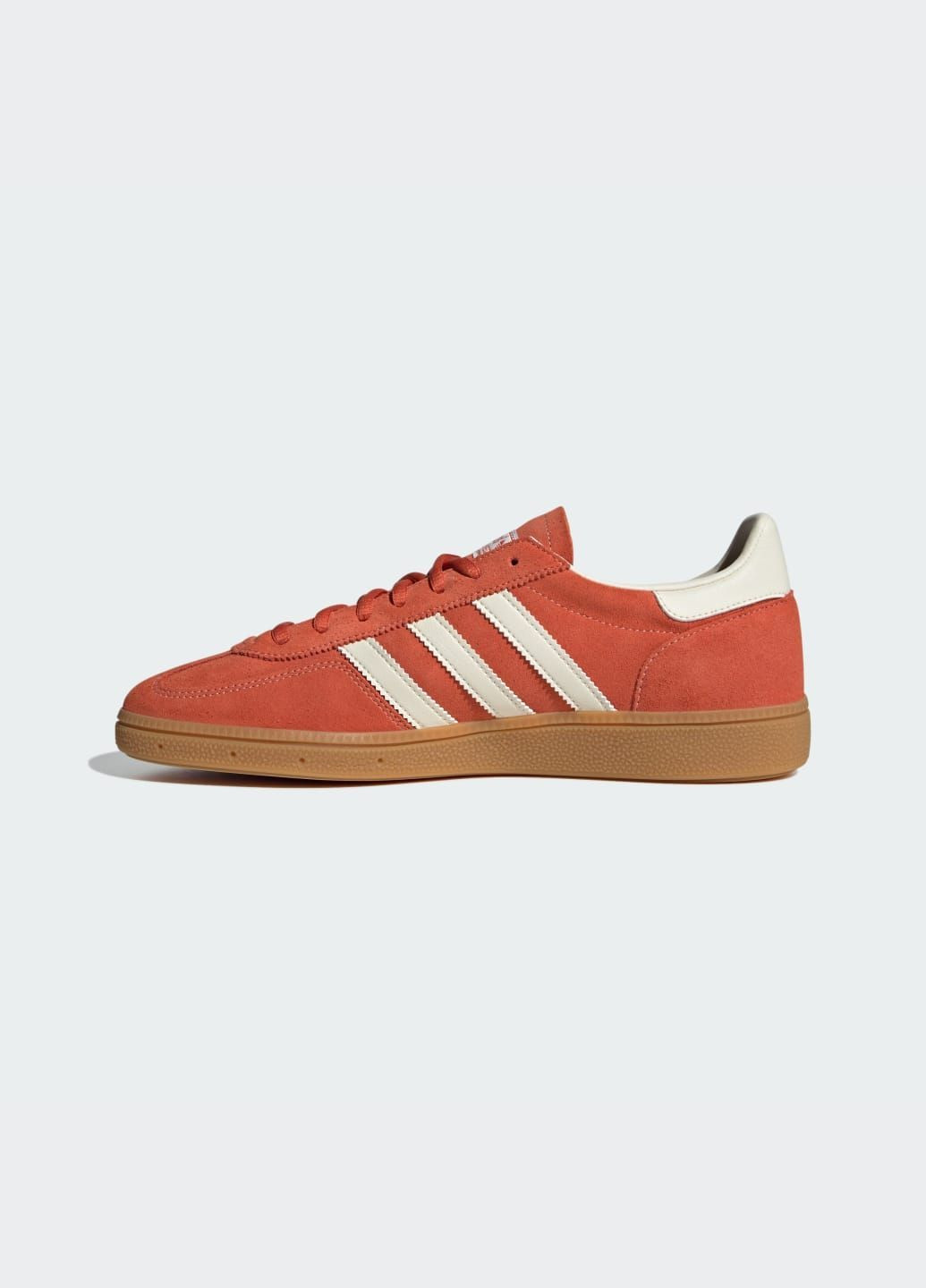 Красные летние кроссовки handball spezial adidas
