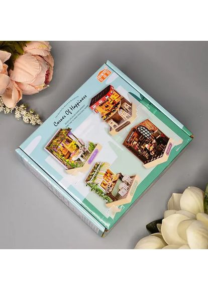 3D конструктор Румбокс зі світловими ефектами "Час відпочинку" конструктор Room Box ляльковий будиночок своїми руками (RB047) BB (360867011)