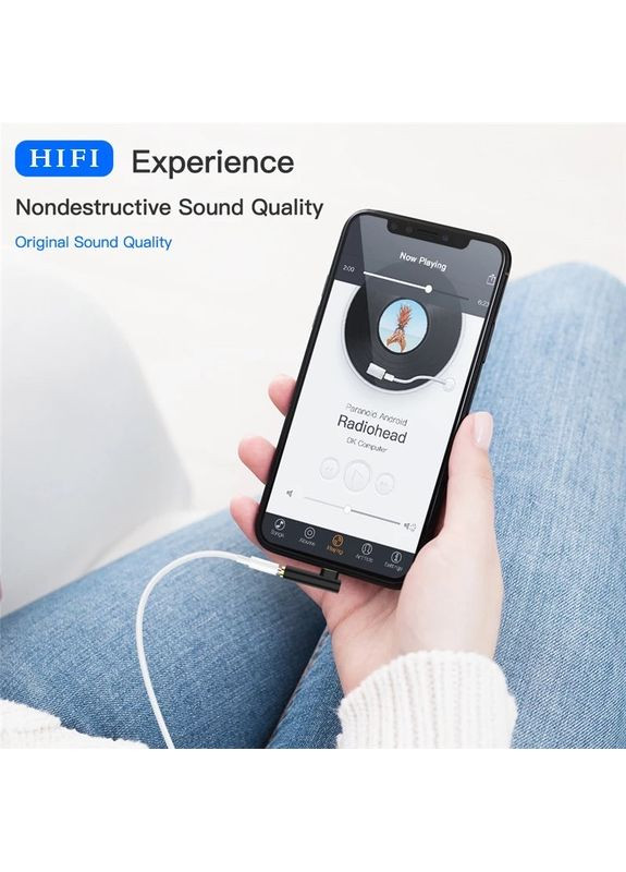 Переходник USB-C Type C в 3.5mm Jack AUX Audio адаптер для прослушивания музыки (синий) China (366666416)