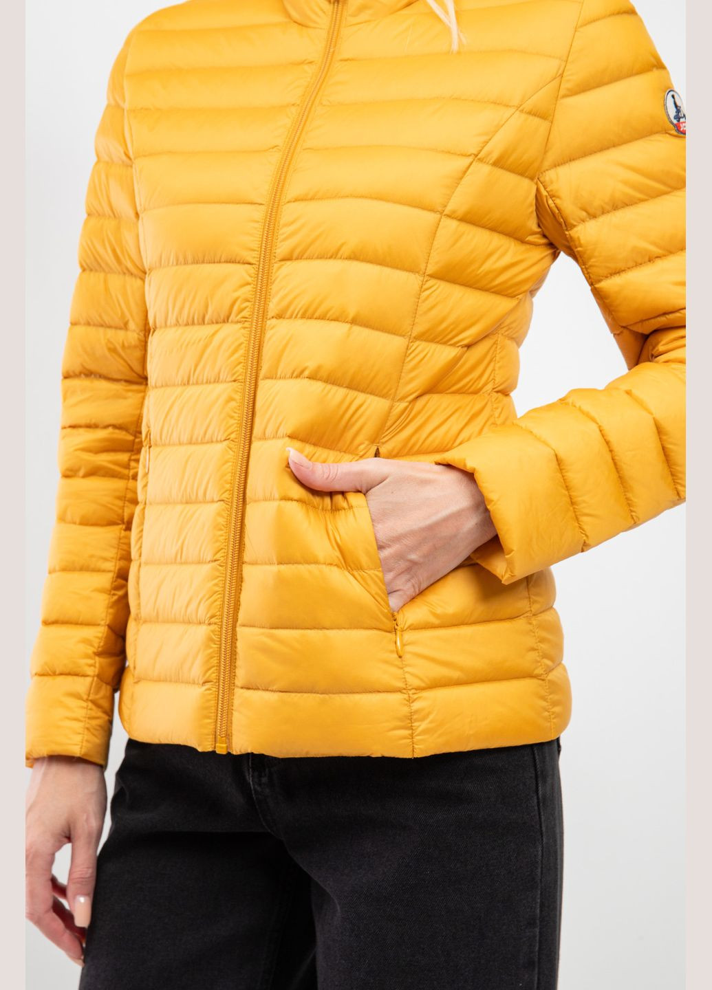 Гірчичний демісезонний Пуховик JOTT