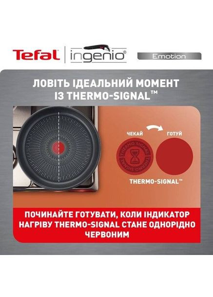 Набір посуду Emotion New Ingenio 13 пр. (L897SD74) Tefal (306581145)