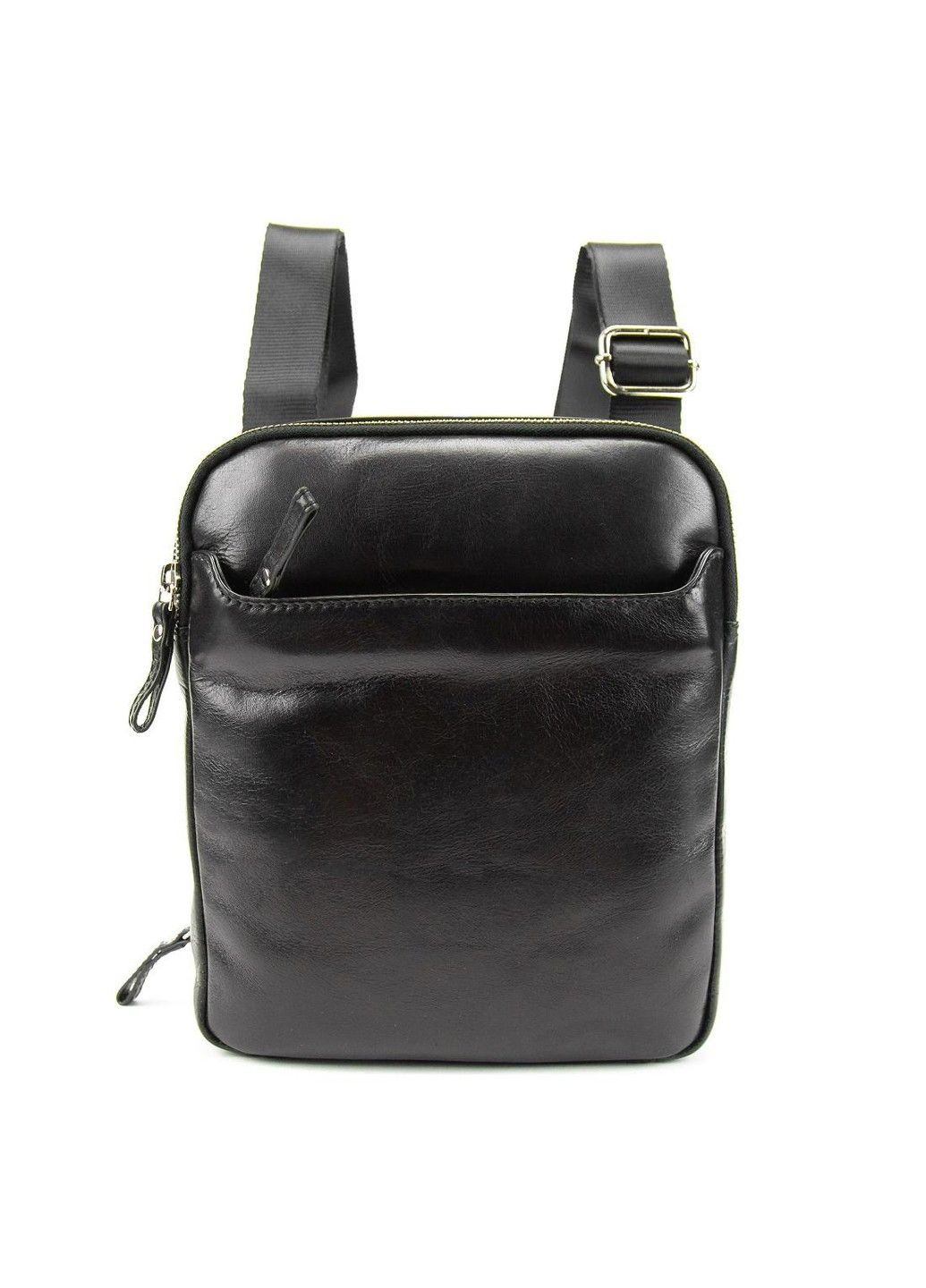 Мужской мессенджер в гладкой коже на две молнии S-TV-4130A Tavinchi (304265605)