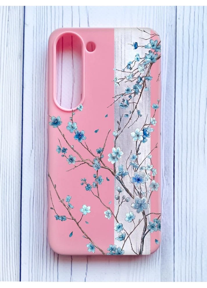 Матовый чехол на Samsung Galaxy S23 Цветущая сакура (принт 422) Creative (390658955)