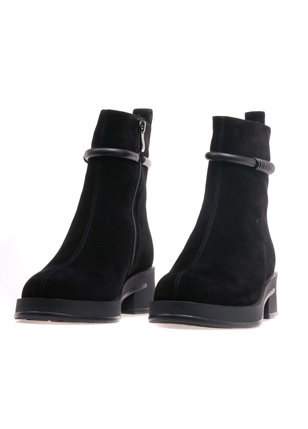 Осенние ботинки женские ae1338-1-9w/black well Geronea