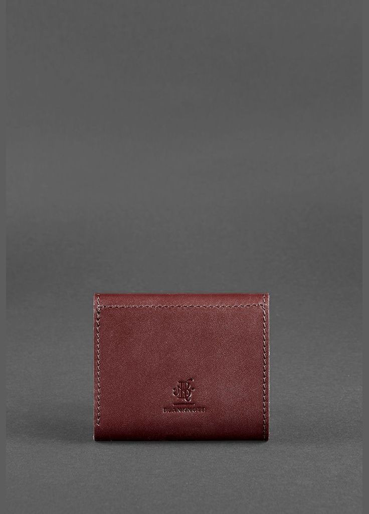 Женский кожаный кошелек 2.1 бордовый Krast (A-026418) BlankNote (328444901)