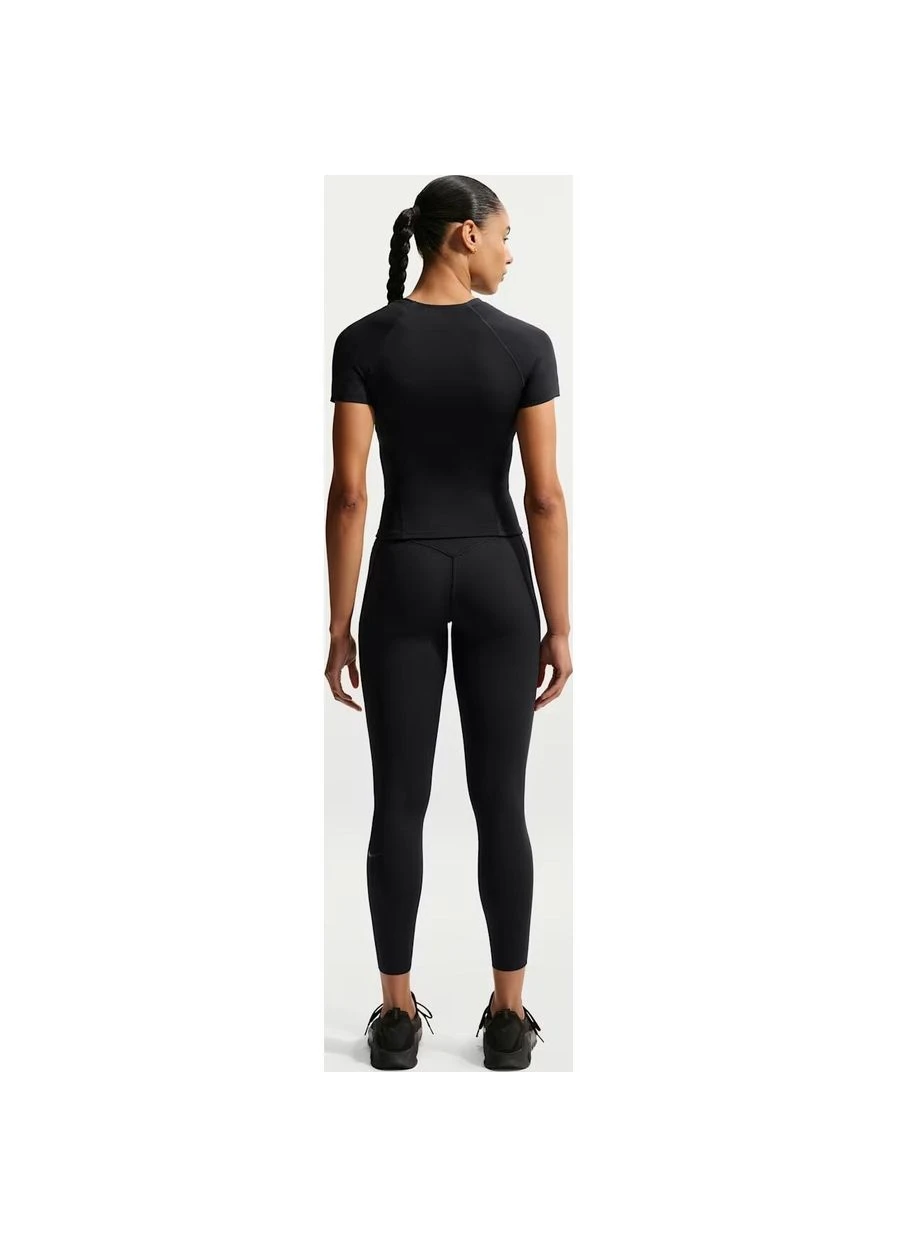 Лосини жіночі чорні HQ6813-010 Nike DRI-FIT UNIVERSA HIGH-WAISTED 7/8 (397841164)